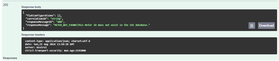 error SC 1: Invalid ID response