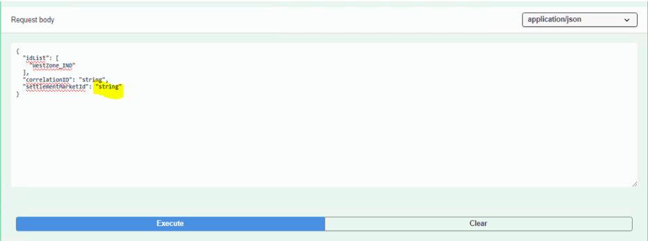 error SC1- Invalid MarketID request body