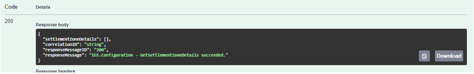 error SC 2-Invalid ZoneID response