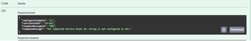 error scenario SC 1:Invalid id response