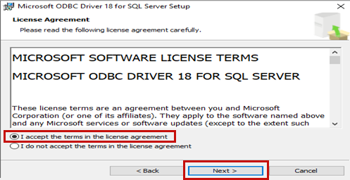 license agreement dialog