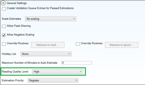 general settings dialog