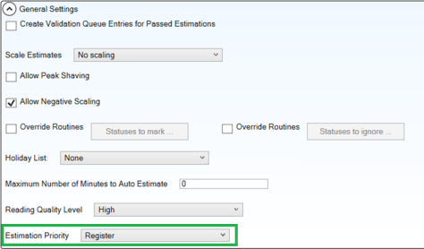 general settings dialog