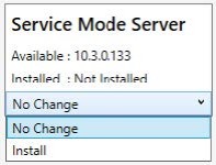service mode server module